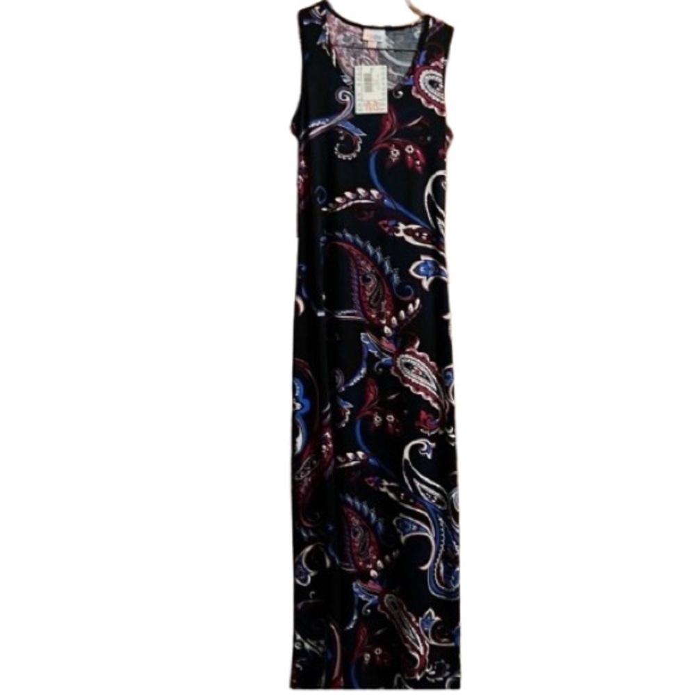 #406 Lularoe Dani sleeveless maxi dress XS NWT